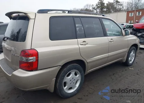 2006 Toyota Highlander Limited V6 from USA, damaged, VIN JTEEP21A360183600